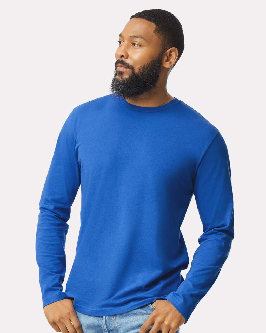 Gildan Softstyle Unisex Long Sleeve T-Shirt Ring Spun Cotton Modern Classic Fit Everyday Wear